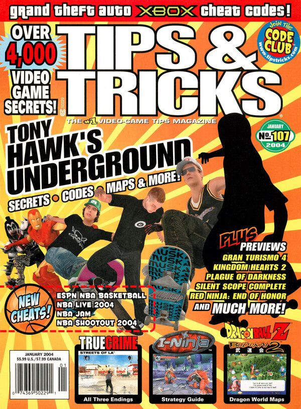 Tips & Tricks Issue 107 (January 2004) cover